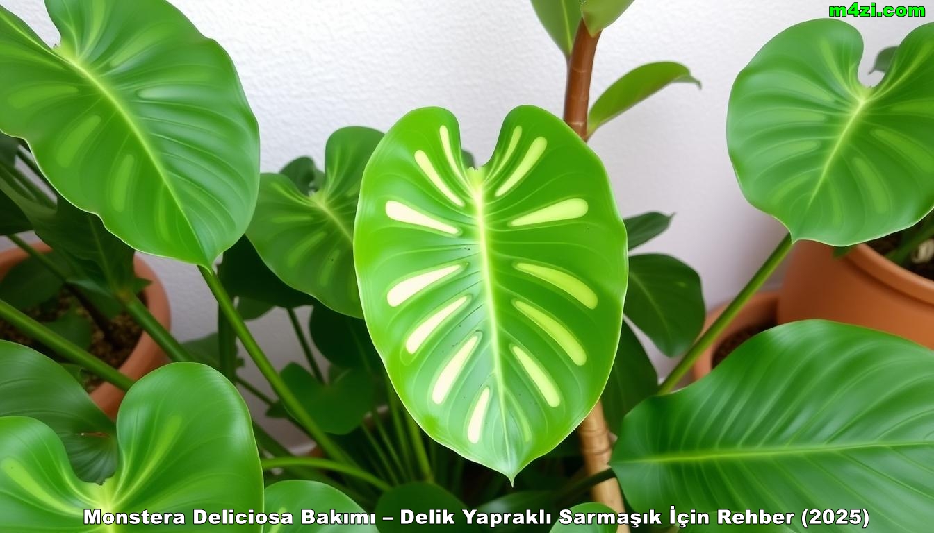 Monstera Deliciosa Bakımı – Delik Yapraklı Sarmaşık İçin Rehber (2025)