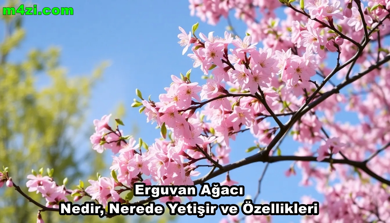 Erguvan Ağacı - Nedir, Nerede Yetişir ve Özellikleri