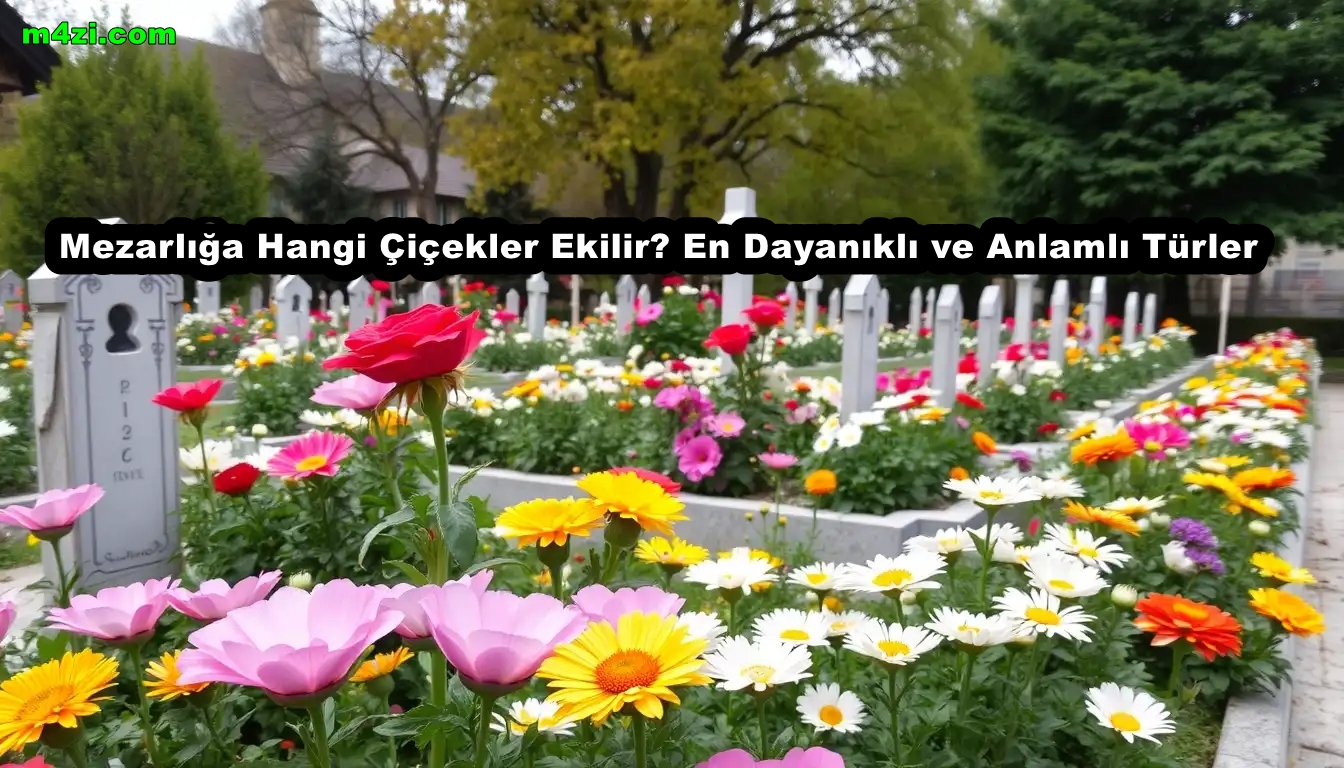 Mezarlığa Hangi Çiçekler Ekilir? En Dayanıklı ve Anlamlı Türler
