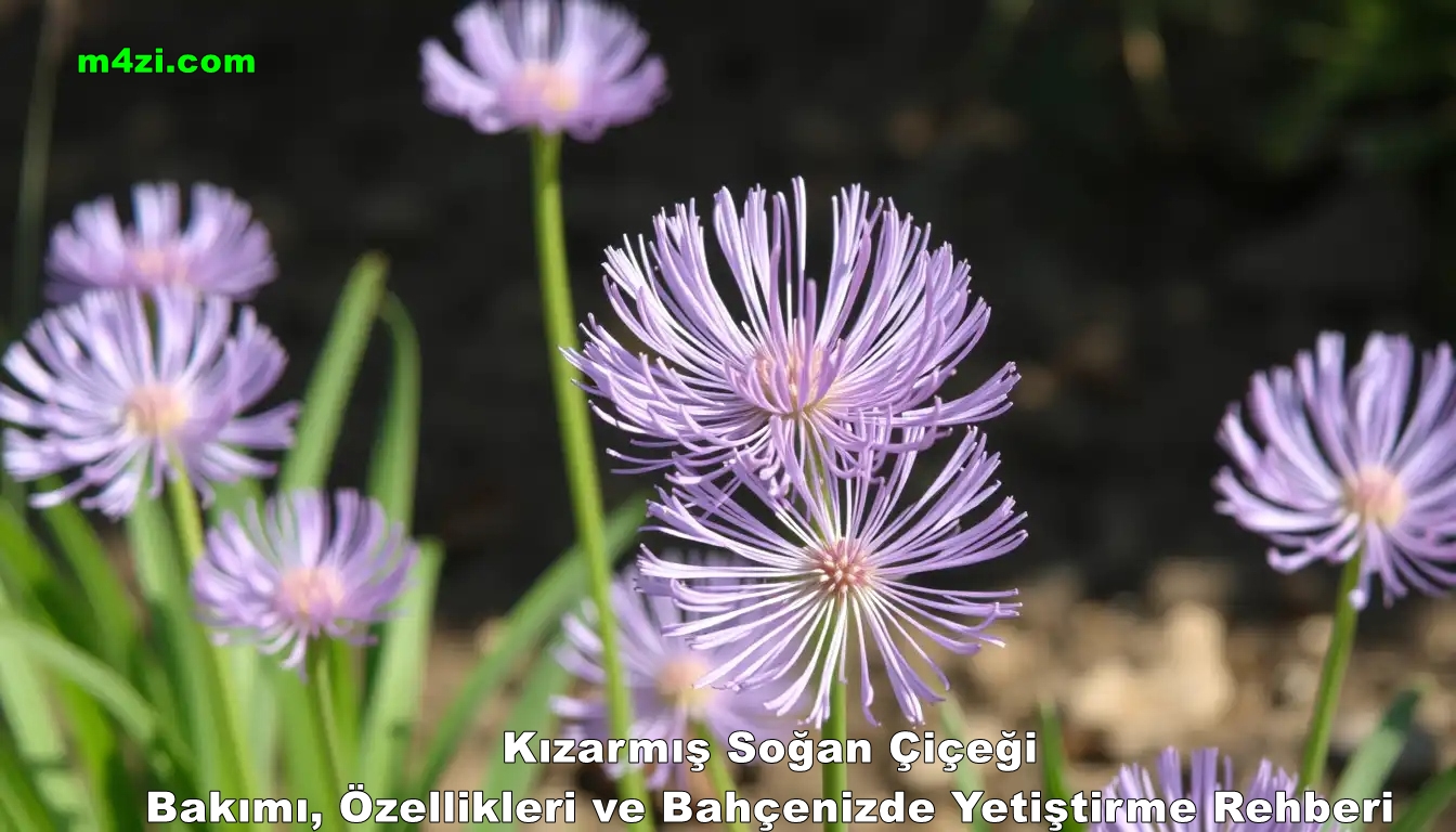 Kızarmış Soğan Çiçeği: Bakımı, Özellikleri ve Bahçenizde Yetiştirme Rehberi